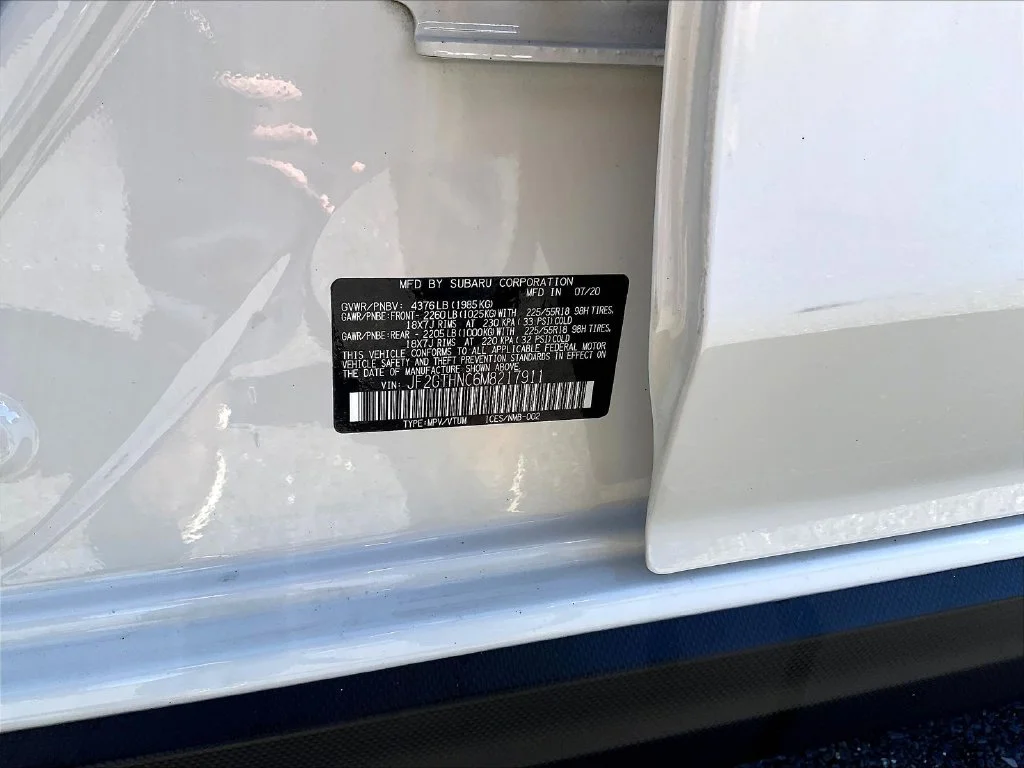 Used 2021 White Subaru Limited image 21