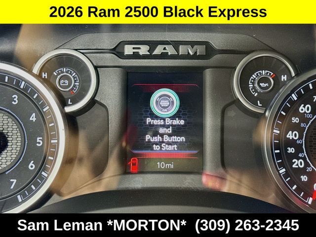 New 2026 Diamond Black Crystal Pearlcoat Ram  image 12