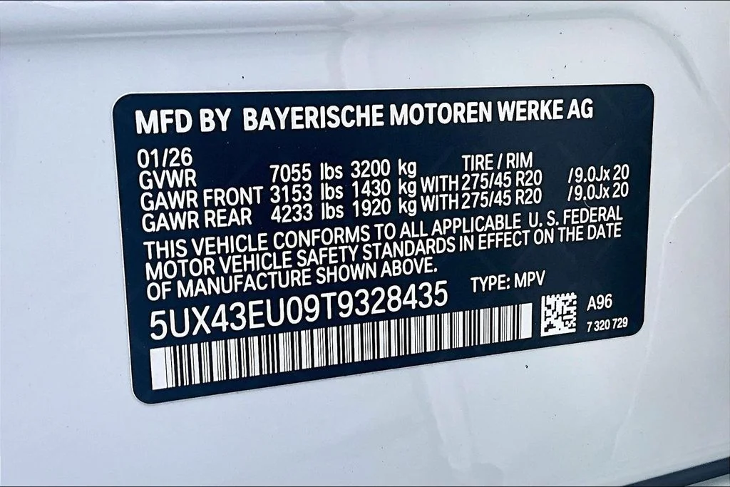 New 2026 BMW X5 xDrive50e 4D Sport Utility