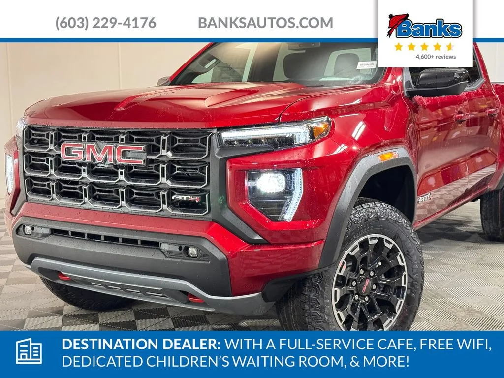 New 2026 Volcanic Red Tintcoat GMC AT4 image 3