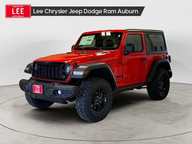 New 2026 Red Jeep Willys image 1