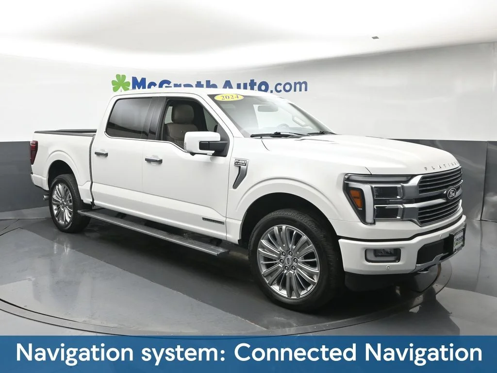 Certified Used 2024 White Ford Platinum image 3