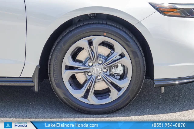 New 2026 Platinum White Pearl Honda EX-L Hybrid image 8