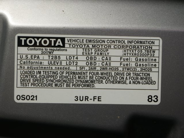 Used 2017 Silver Sky Metallic Toyota Crew Cab SR5 w/ TRD Off-Road Pkg & Upgrade Pkg image 31