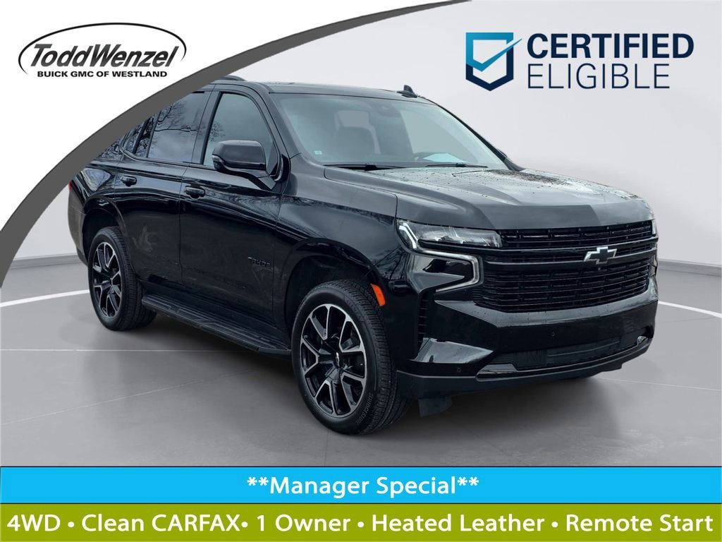 Certified Used 2024 Black Chevrolet RST image 1