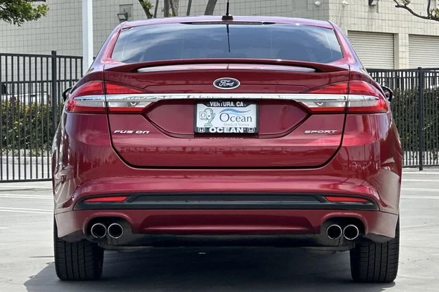 Used 2017 Ruby Red Metallic Tinted Clearcoat Ford Sport image 5