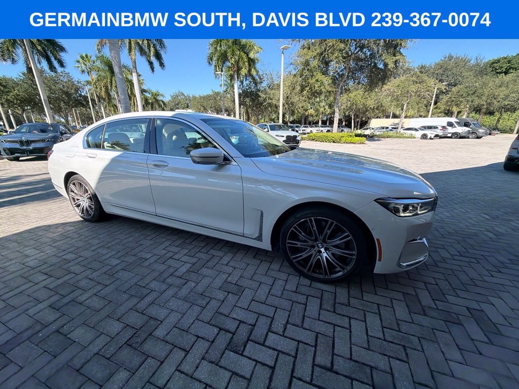 Used 2022 Mineral White Metallic BMW 750i xDrive image 16