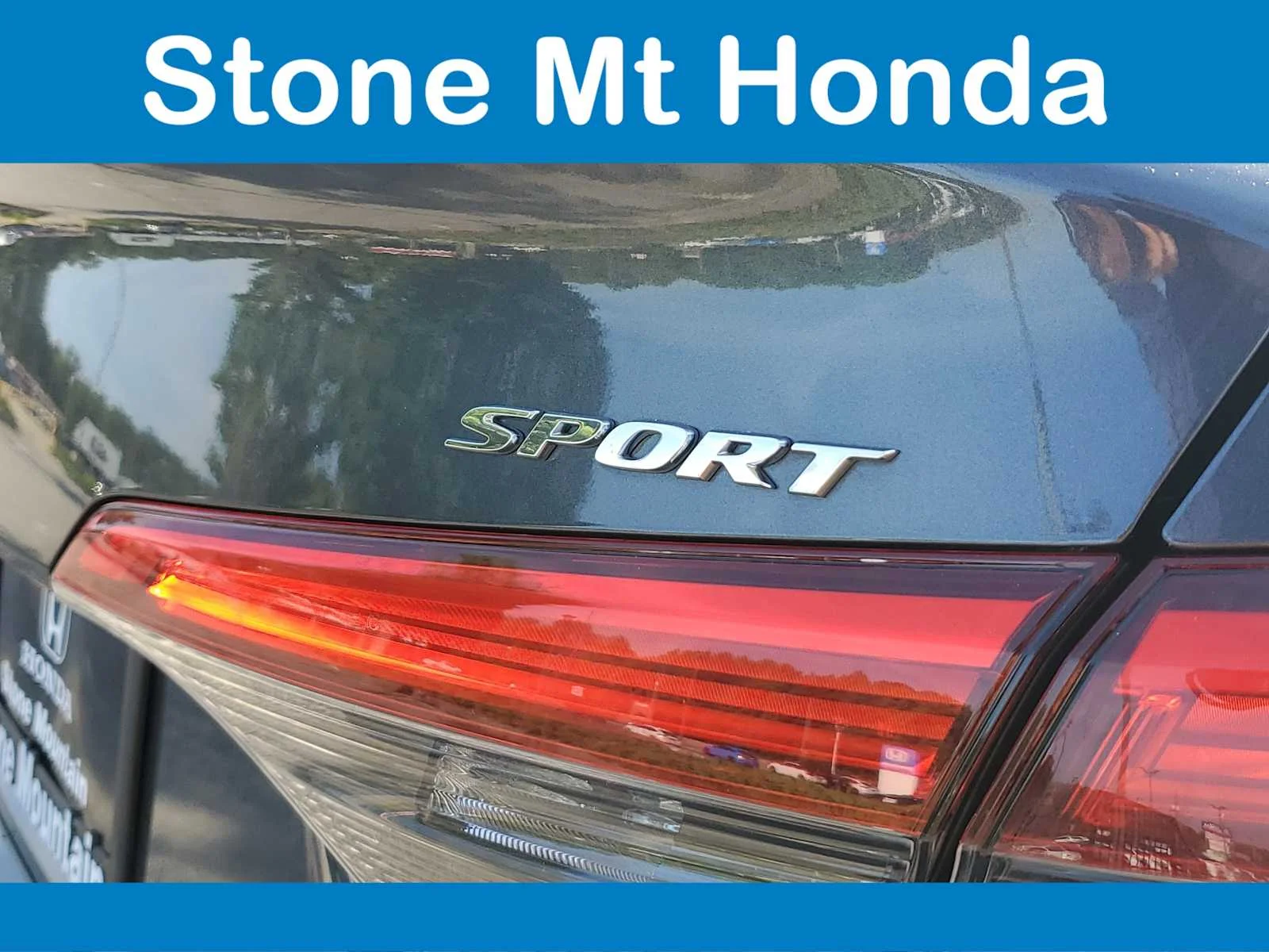 Used 2024 Meteorite Gray Metallic Honda Sport image 7