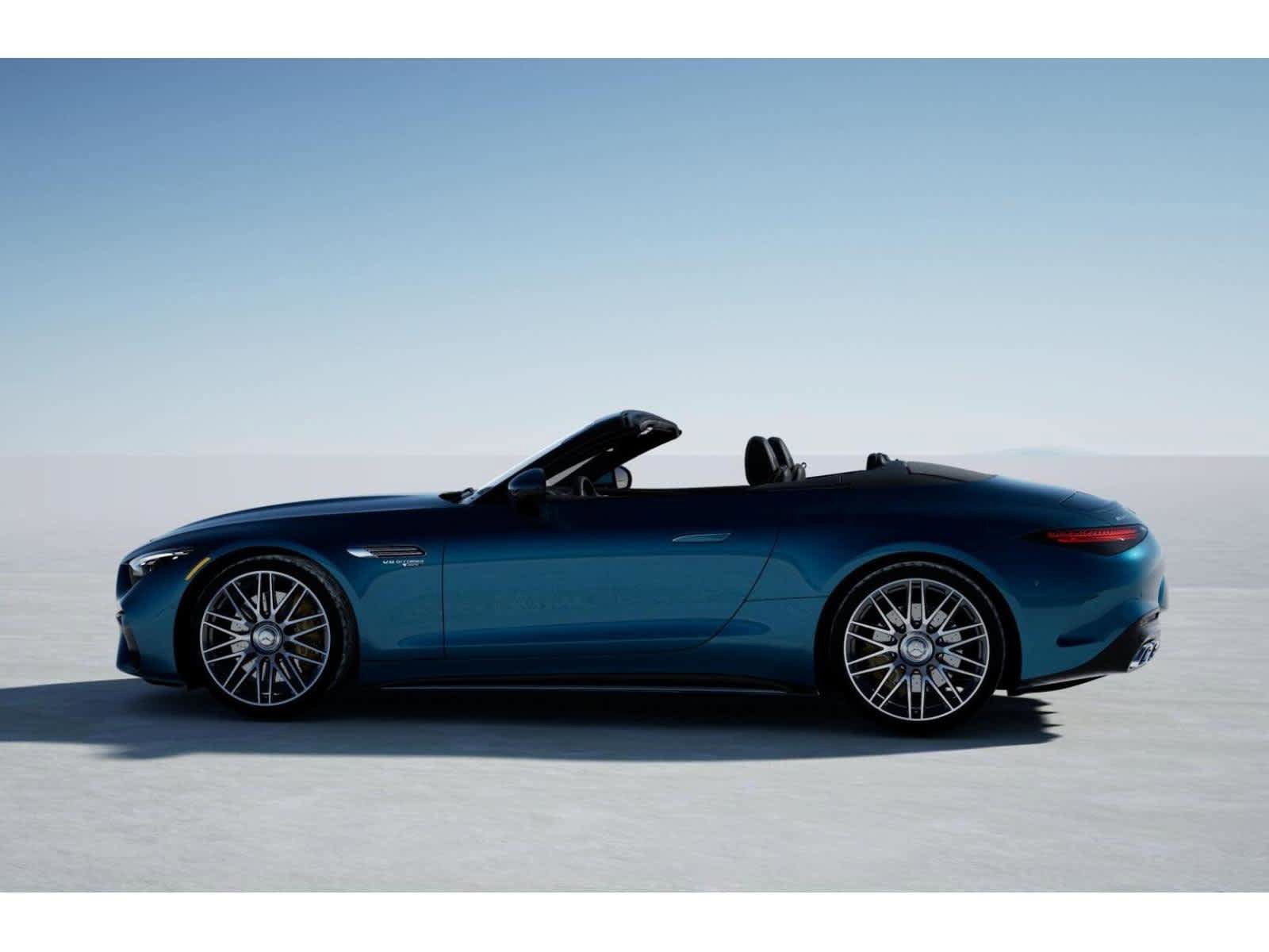 New 2026 Hyper Blue Metallic Mercedes-Benz AMG® SL 55 Roadster image 63
