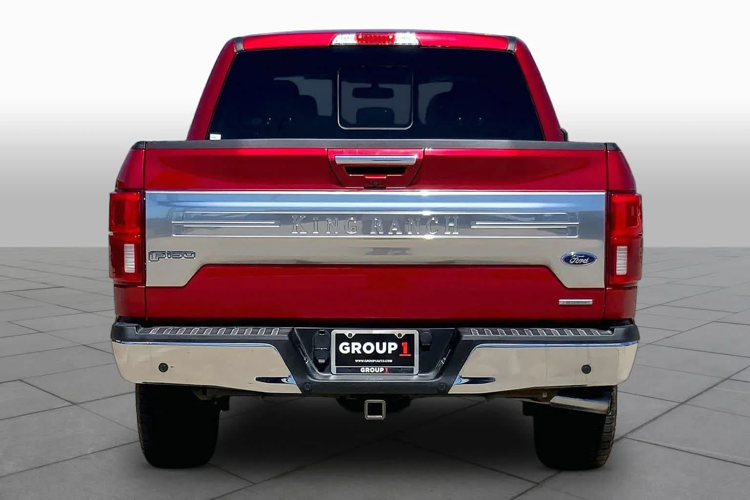 Used 2020 Rapid Red Metallic Tinted Clearcoat/Stone Gray Ford King Ranch image 5