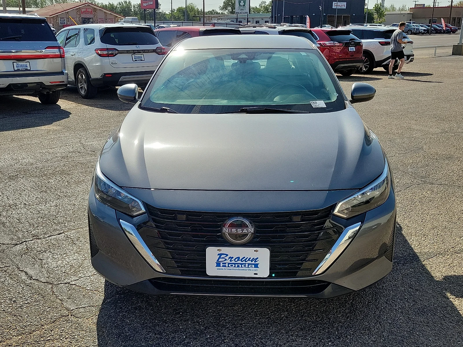 Certified Used 2025 Gun Metallic Nissan SV image 3