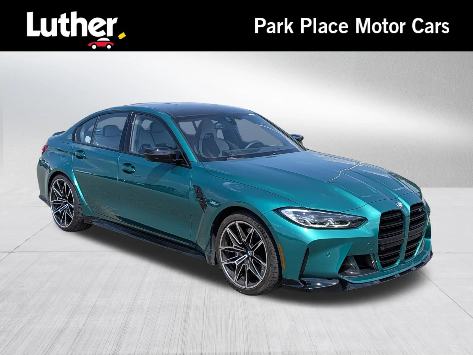 Used 2023 Isle of Man Green Metallic BMW Competition xDrive image 1
