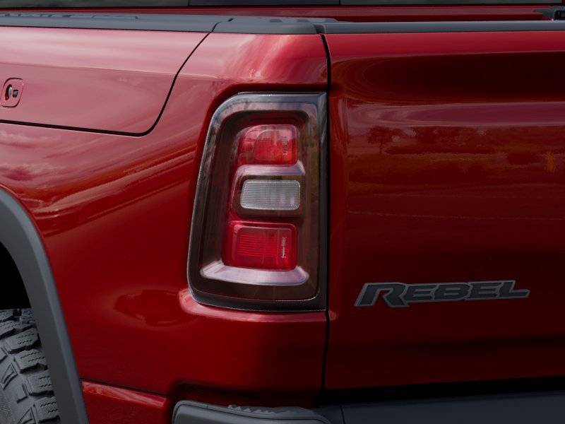 New 2026 Molten Red Pearl-Coat Exterior Paint RAM Rebel image 5