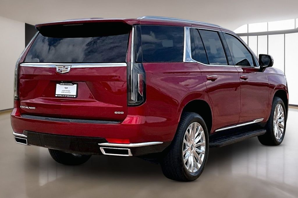 Used 2024 Red Cadillac Premium Luxury image 2