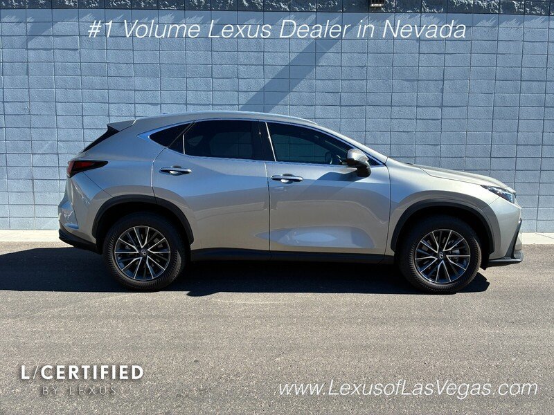 Certified Used 2025 Silver Lexus  image 2