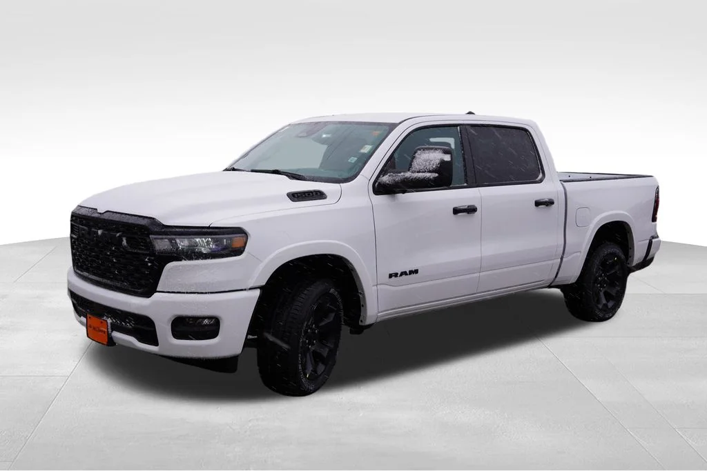 New 2026 Bright White Clear-Coat Exterior Paint RAM Big Horn image 7