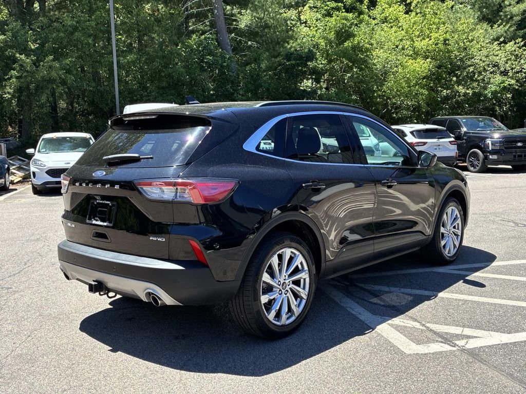 Used 2022 Black Ford Titanium image 7