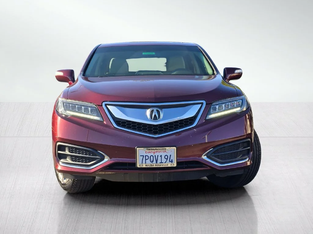 Used 2017 Basque Red Pearl II Acura Technology Package image 2