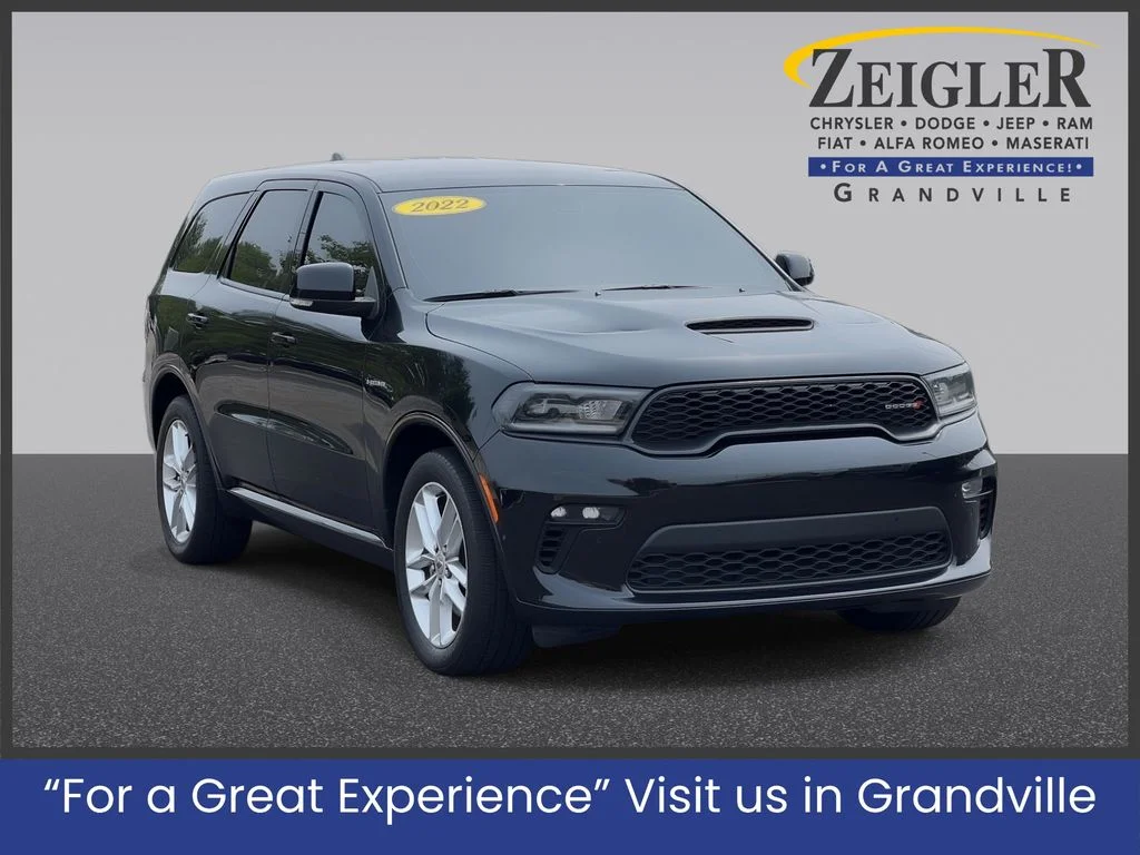 Used 2022 Black Dodge R/T image 1