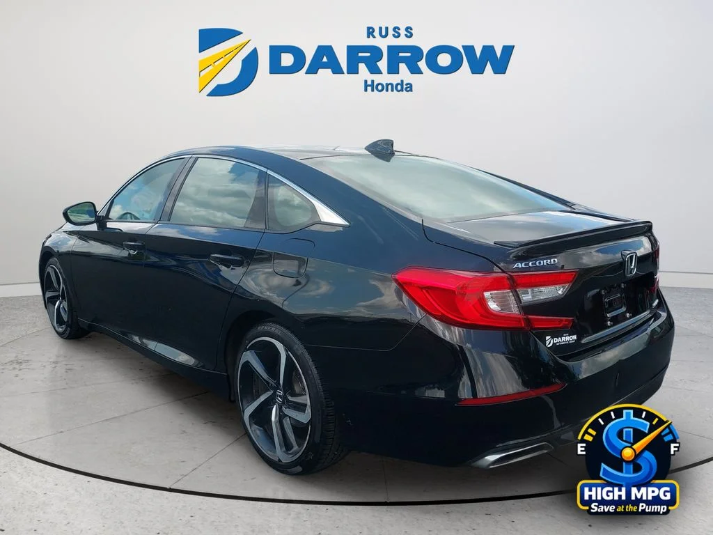 Certified Used 2019 Black Honda Sport image 3