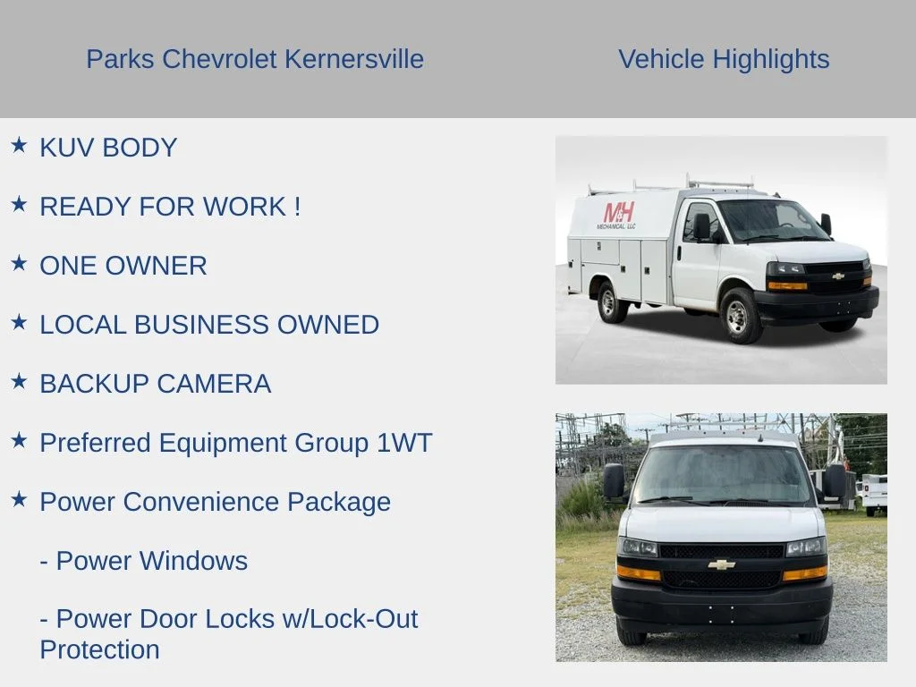 Used 2022 White Chevrolet Work Van image 6
