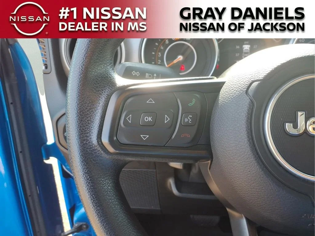 Used 2022 Blue Jeep Unlimited Willys image 14