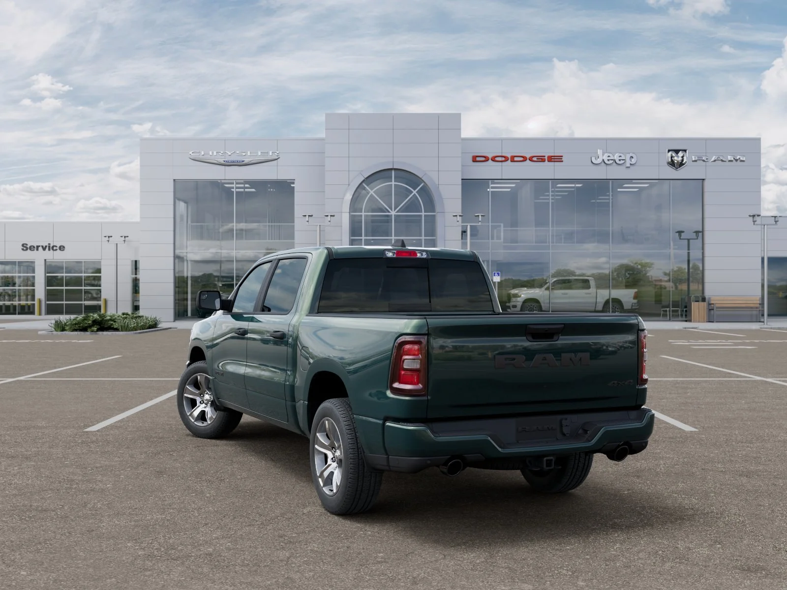 New 2026 Serrano-Green Metallic Exterior Paint RAM Express image 3