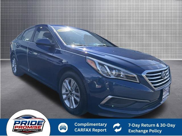 Used 2016 Blue Hyundai 2.4L SE image 8