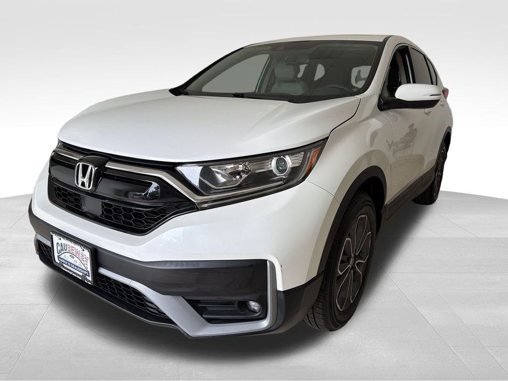 Used 2021 Platinum White Pearl Honda EX-L image 3
