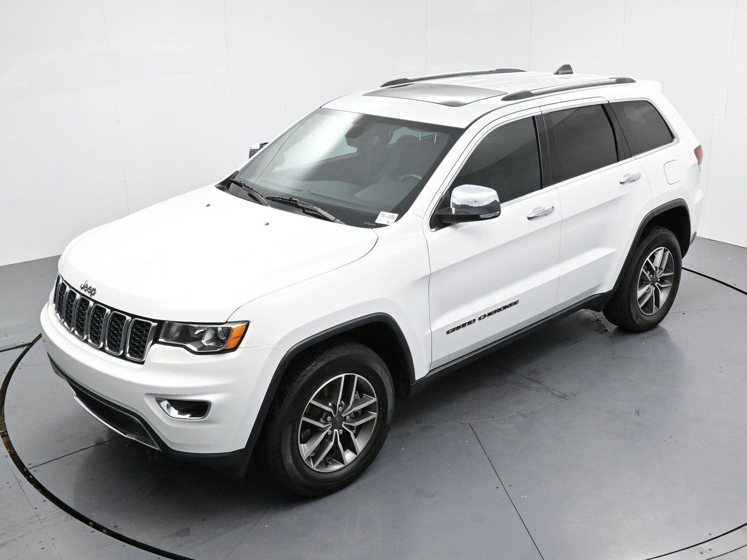 Used 2021 Bright White Clearcoat Jeep Limited image 37