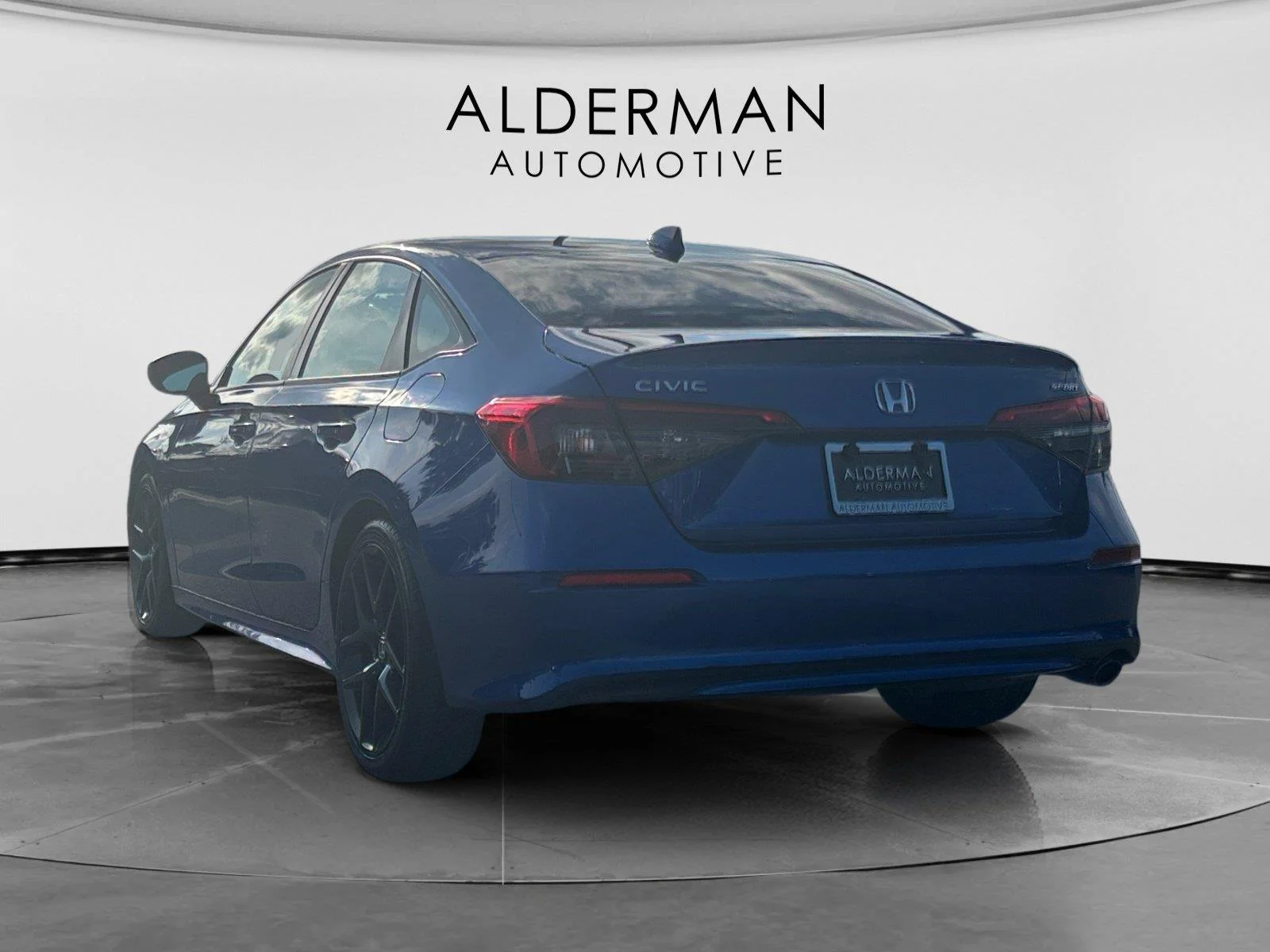 Used 2023 Aegean Blue Metallic Honda Sport image 3