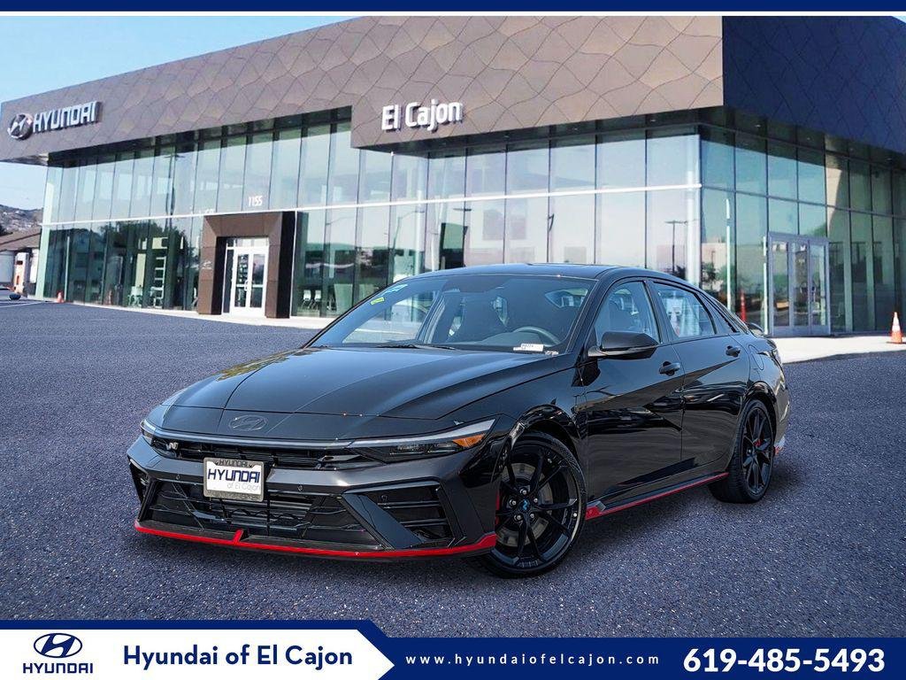 New 2026 Black Hyundai Sedan image 1