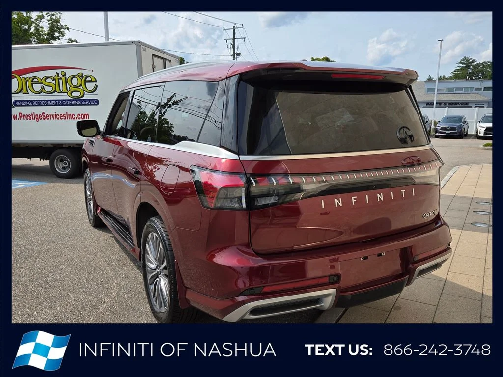 Certified Used 2025 Red INFINITI LUXE image 11