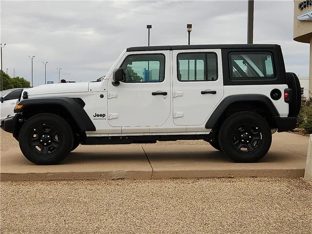 New 2026 White Jeep 4-DOOR SPORT image 2