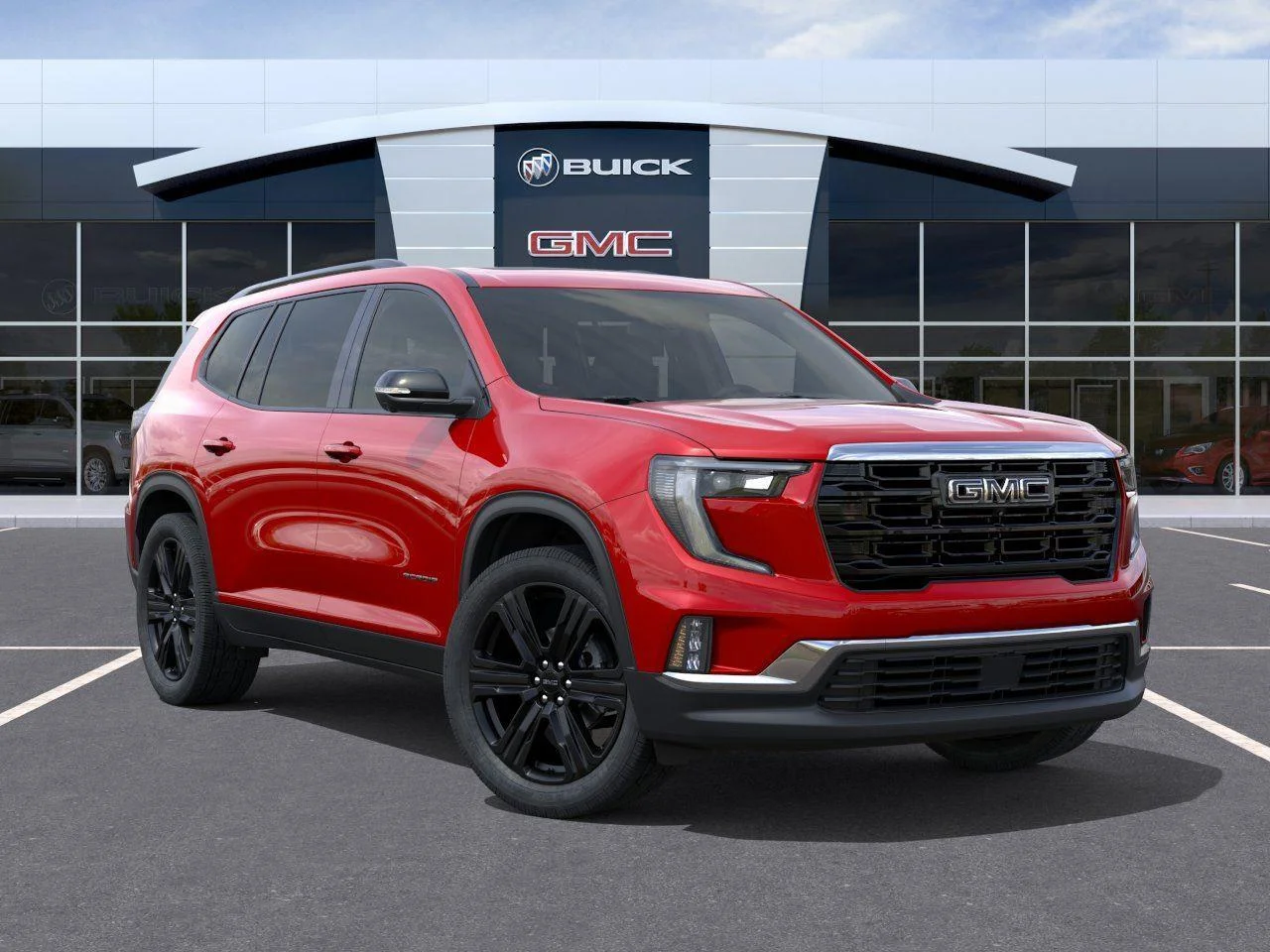 New 2026 Volcanic Red Tintcoat GMC Elevation image 7