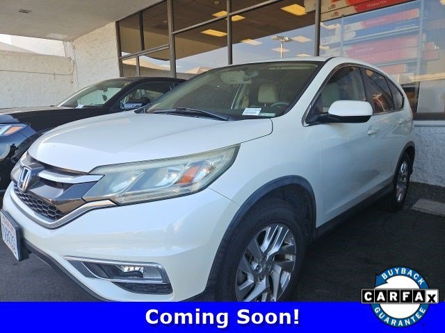 Certified Used 2016 White Diamond Pearl Honda EX image 1