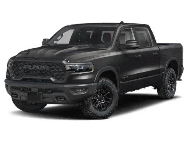 Used 2027 Diamond Black Crystal Pearlcoat RAM Rebel image 1