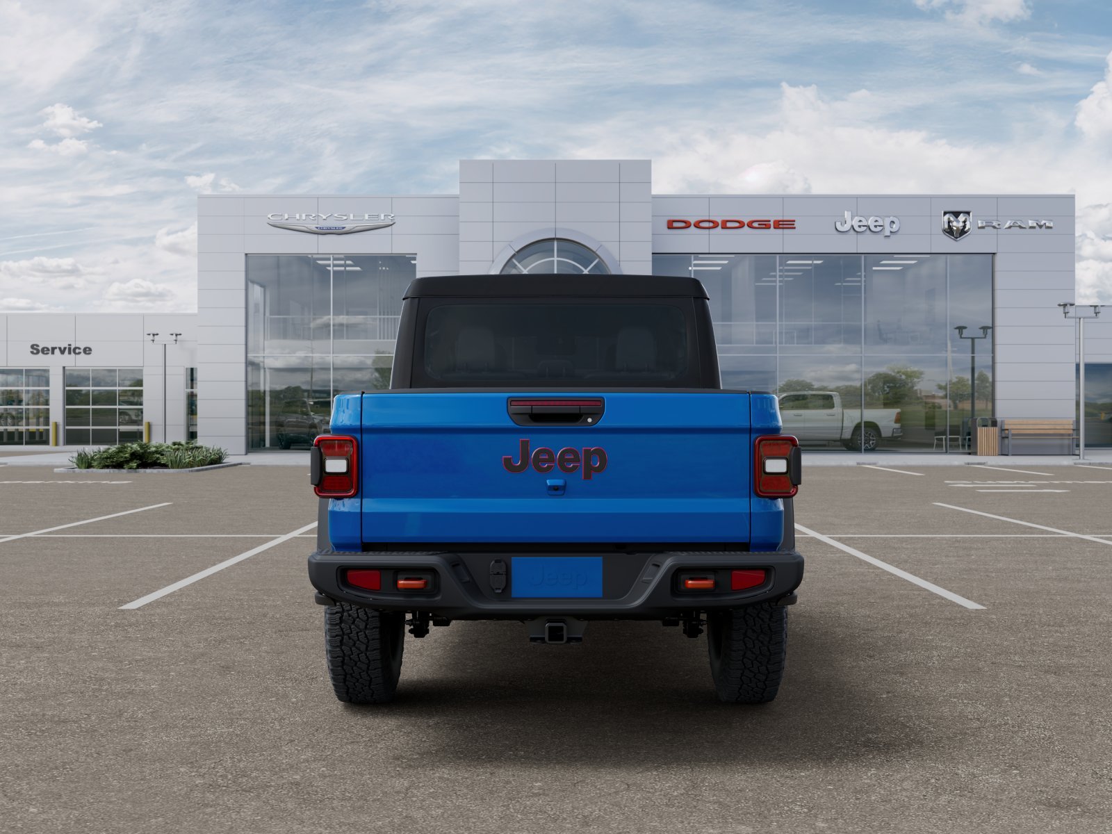 New 2026 Hydro Blue Pearl-Coat Exterior Paint Jeep Rubicon image 36