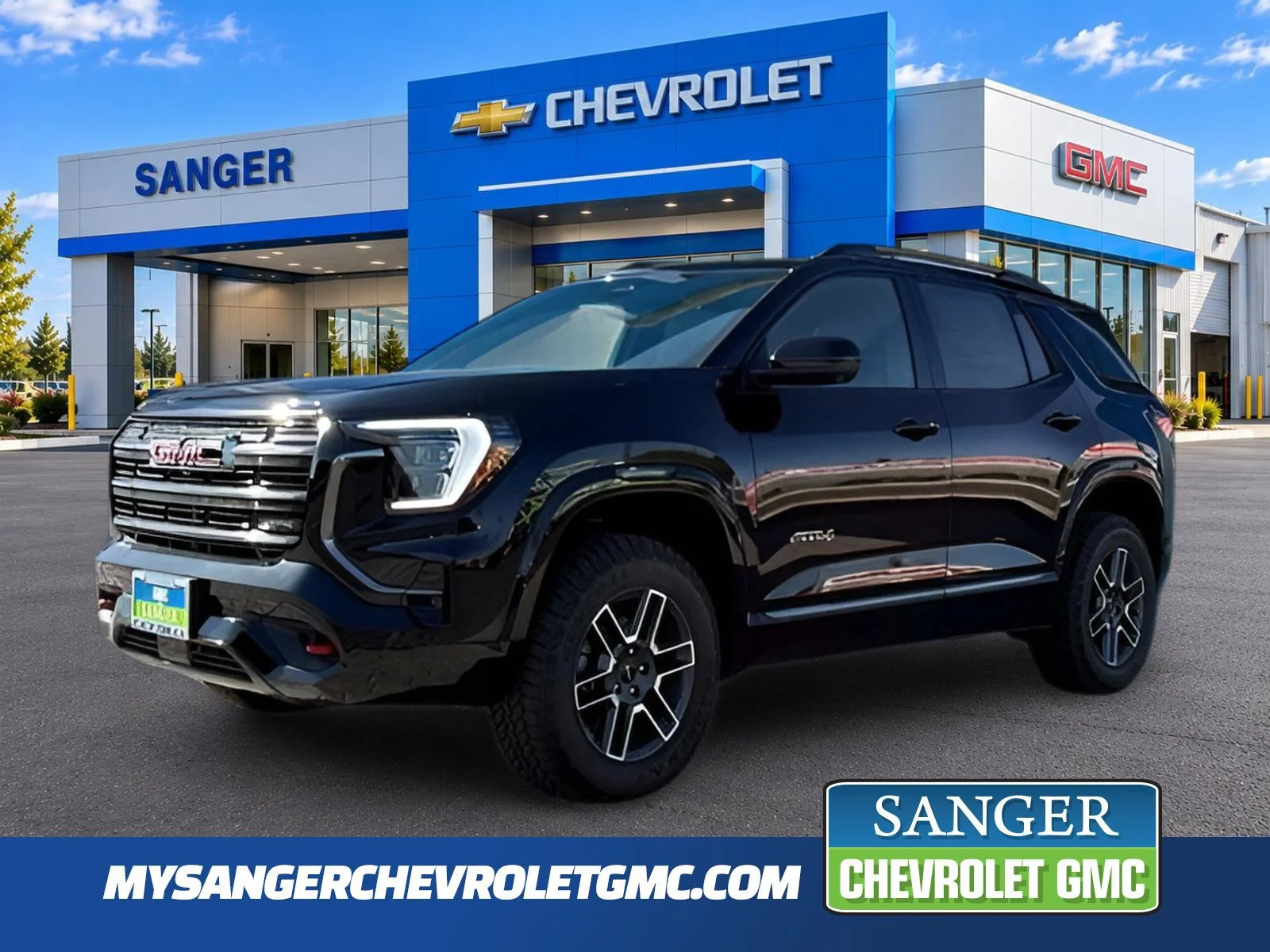 New 2026 Ebony Twilight Metallic GMC AT4 image 1