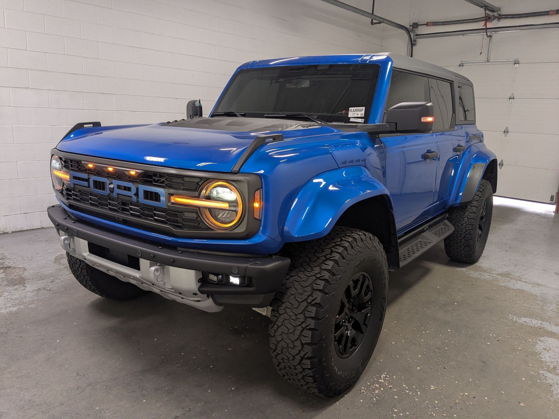 Used 2024 Blue Metallic Ford Raptor image 9