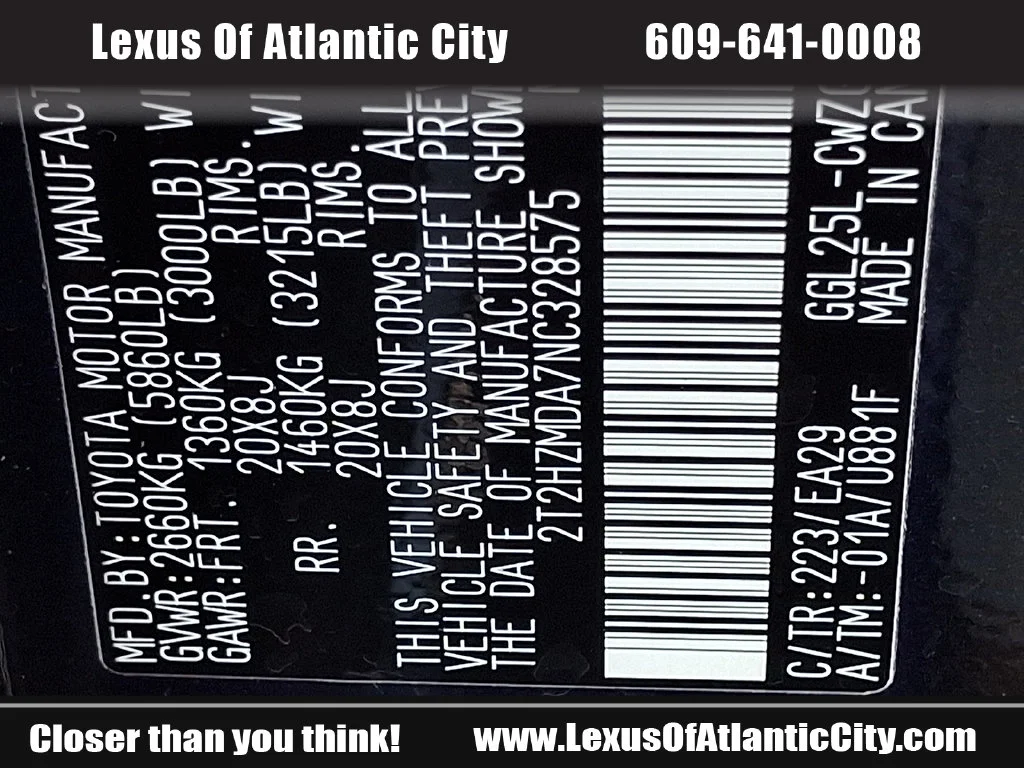 Certified Used 2022 Black Lexus 350 image 30
