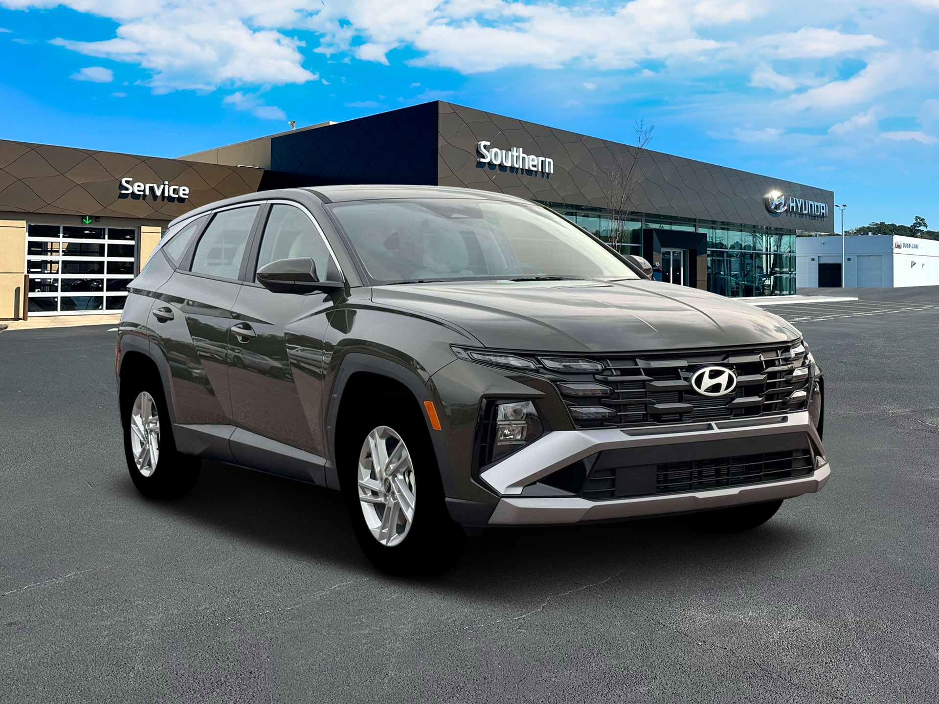 New 2026 Green Hyundai SE AWD image 11