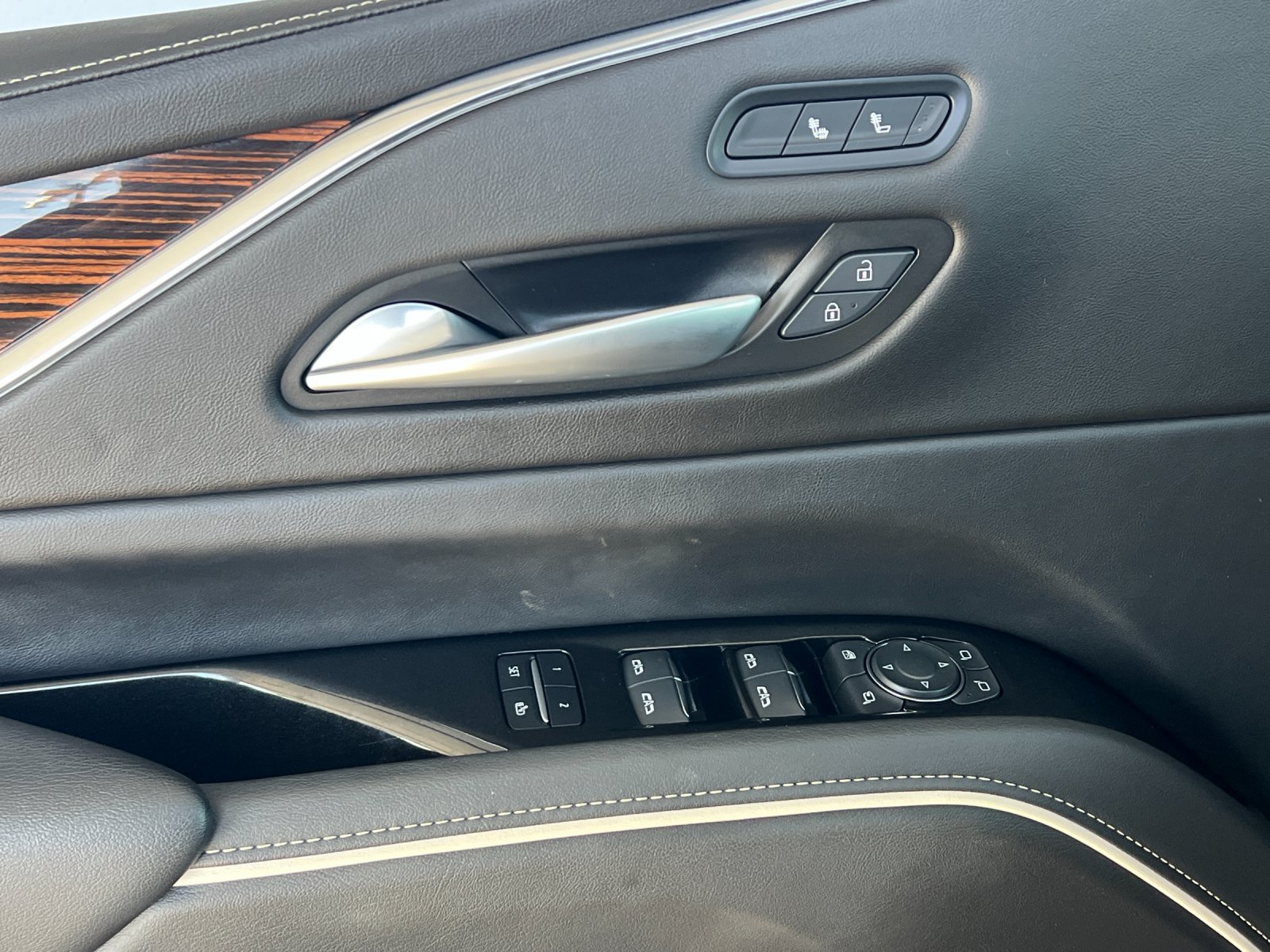 Used 2024 Galactic Gray Metallic Cadillac Luxury image 11