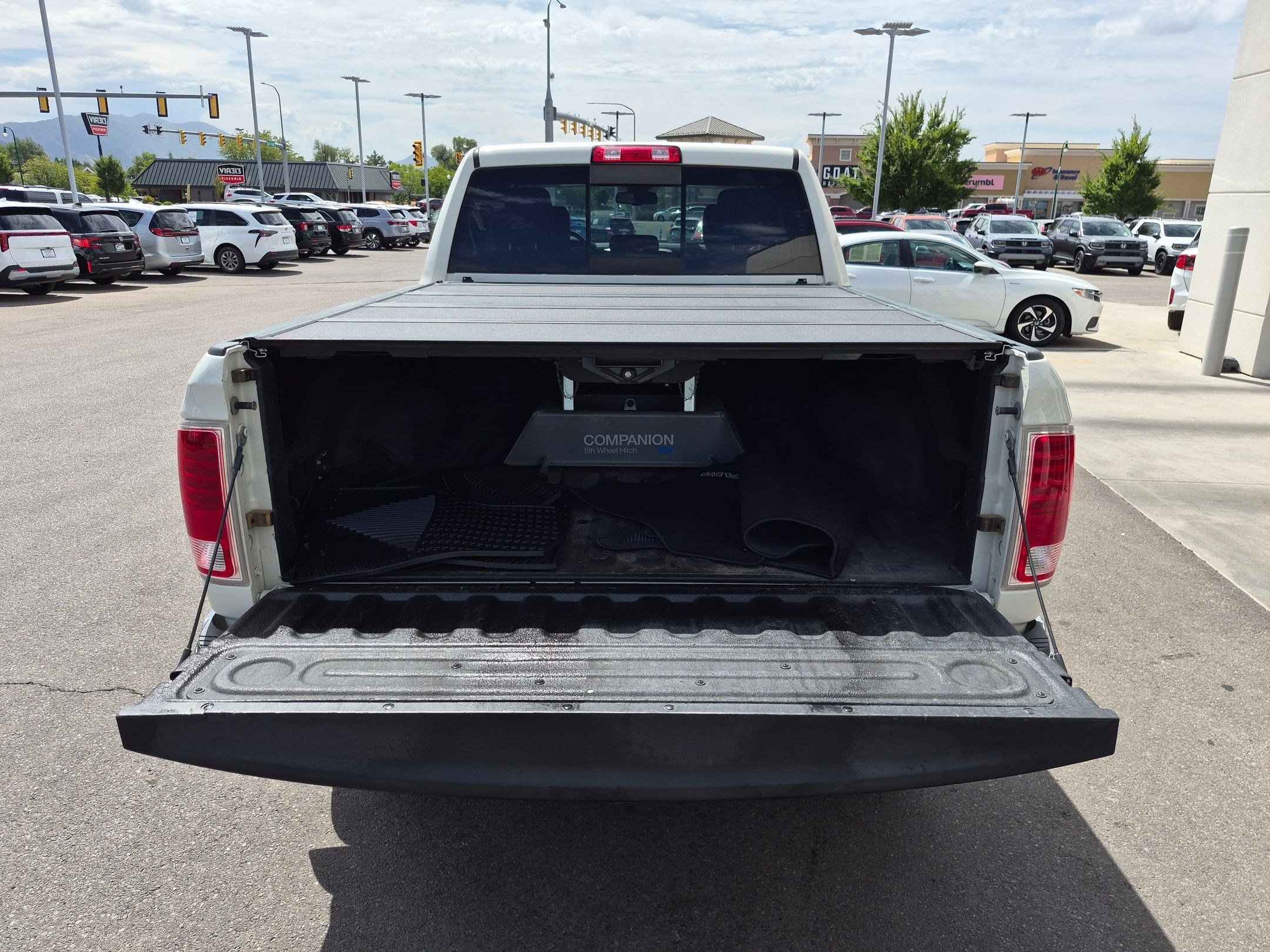 Used 2018 Pearl White Ram Laramie image 29