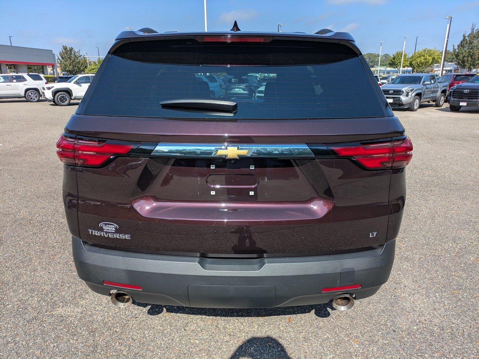 Used 2023 Black Cherry Metallic Chevrolet LT Cloth image 2