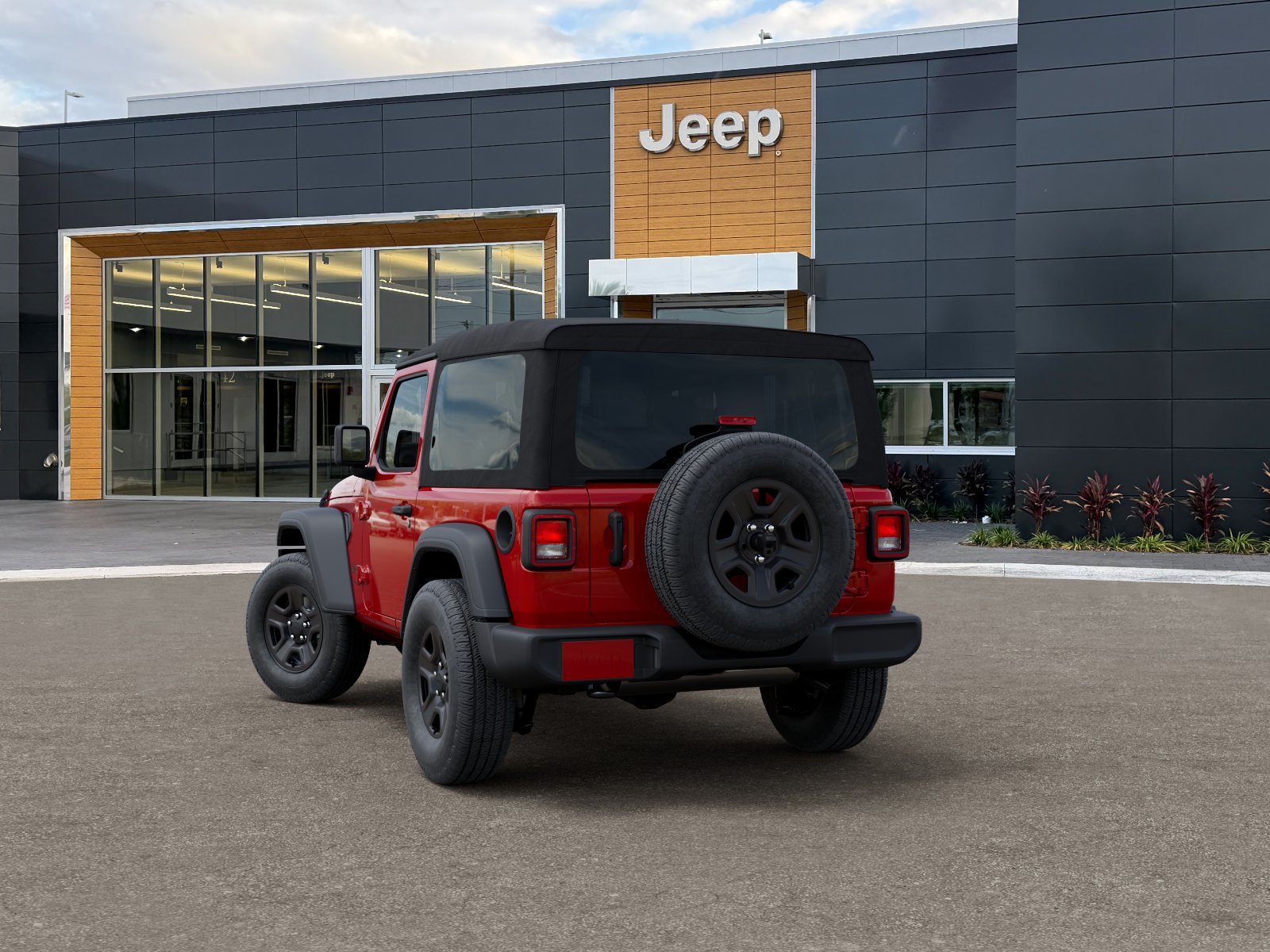 New 2026 Firecracker Red Clear-Coat Exterior Paint Jeep Sport image 29