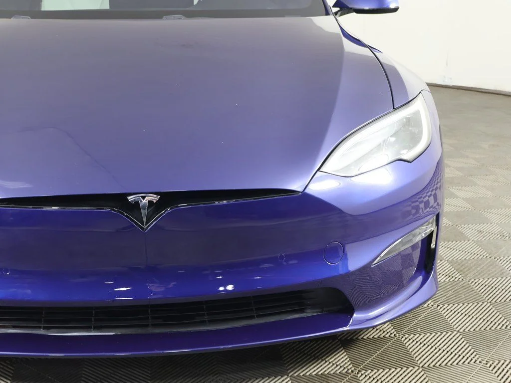 Used 2023 Blue Tesla Plaid image 17