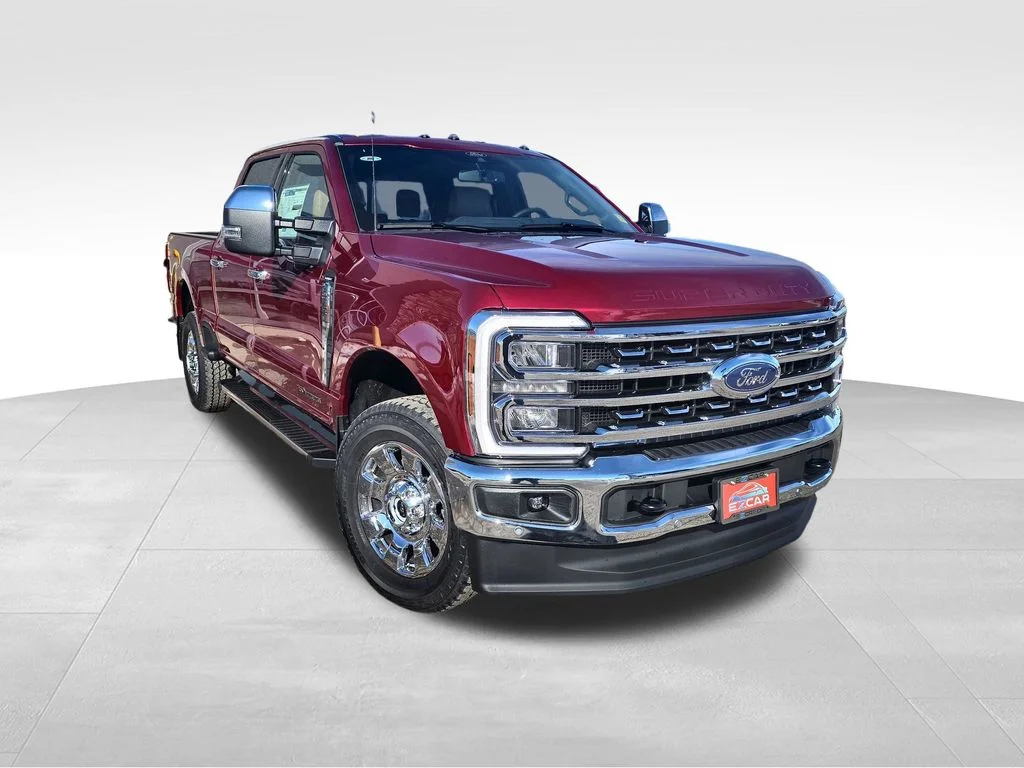 New 2026 Ruby Red Metallic Tinted Clearcoat Ford F-250® Lariat® image 8