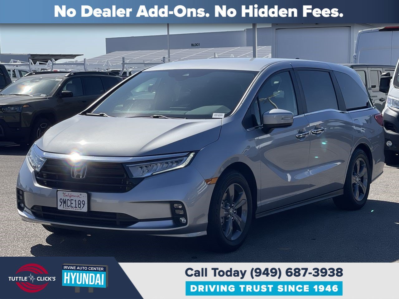 Used 2024 Modern Steel Metallic Honda EX image 3