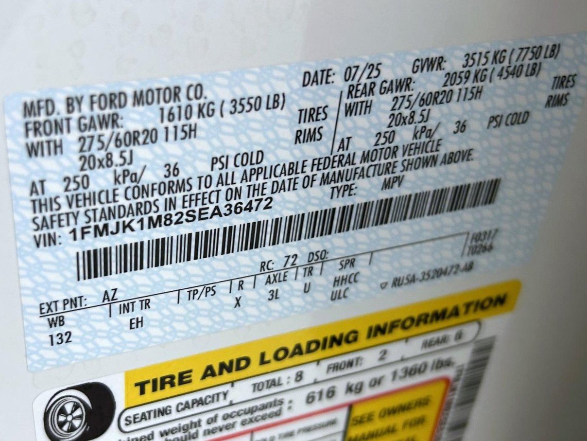 Used 2025 White Ford Platinum image 30